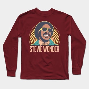 Stevie “The Genius” Wonder Long Sleeve T-Shirt